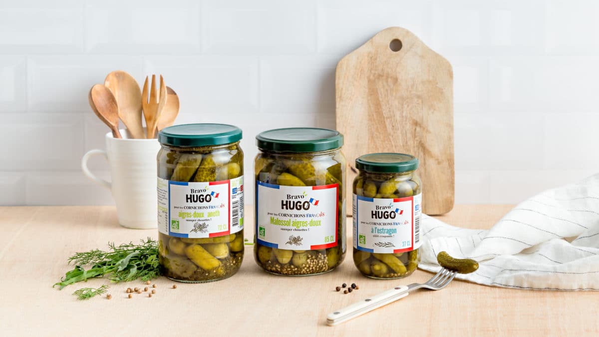 Bravo Hugo pour tes cornichons Bio Made in France ! Bravo Hugo
