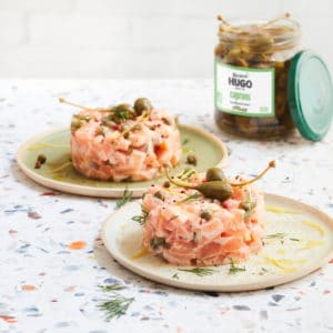 tartare saumon capron Bravo Hugo