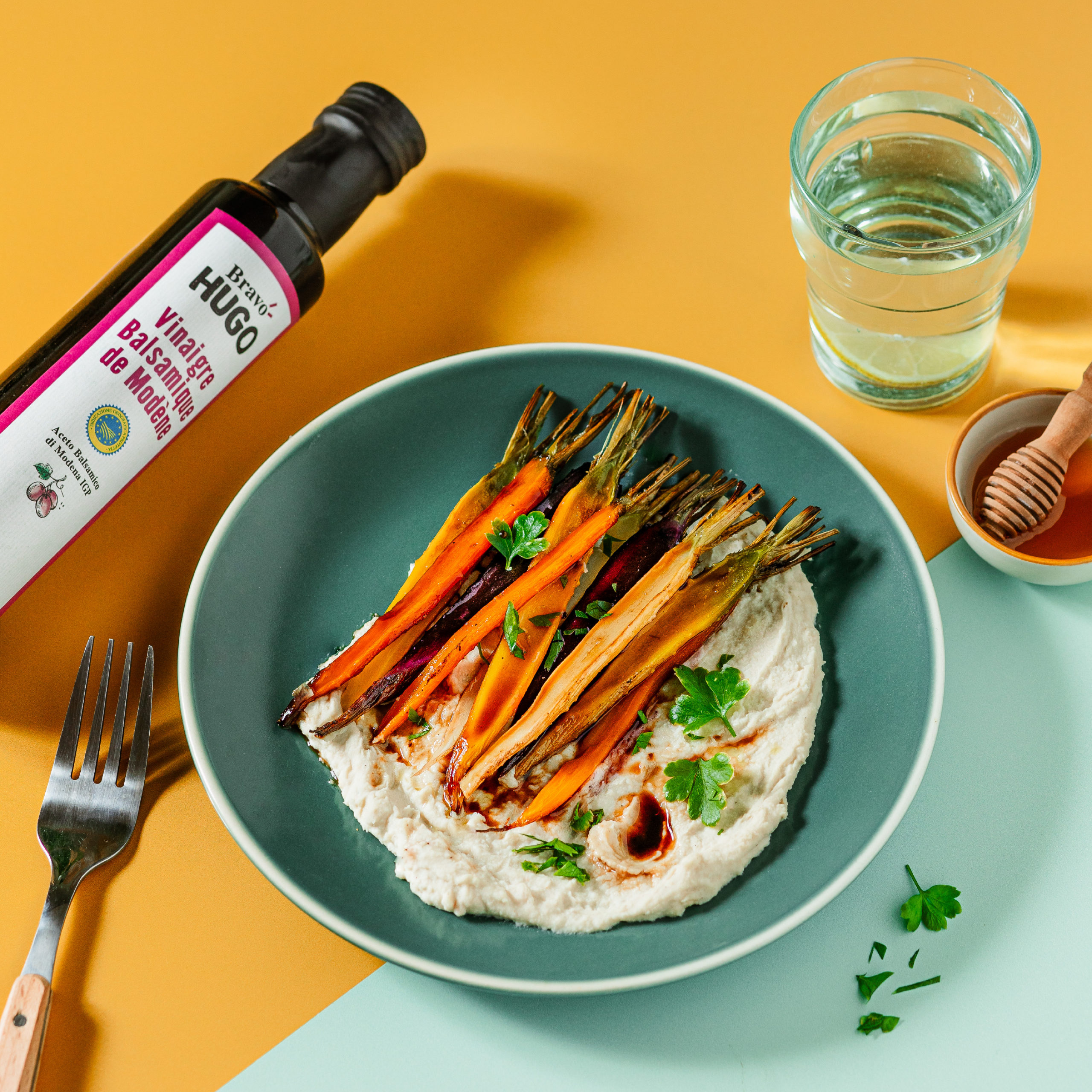 Recette de carottes rôties au vinaigre balsamique Bravo HUGO